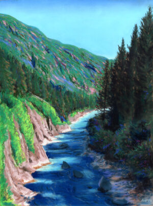 Custom landscape painting