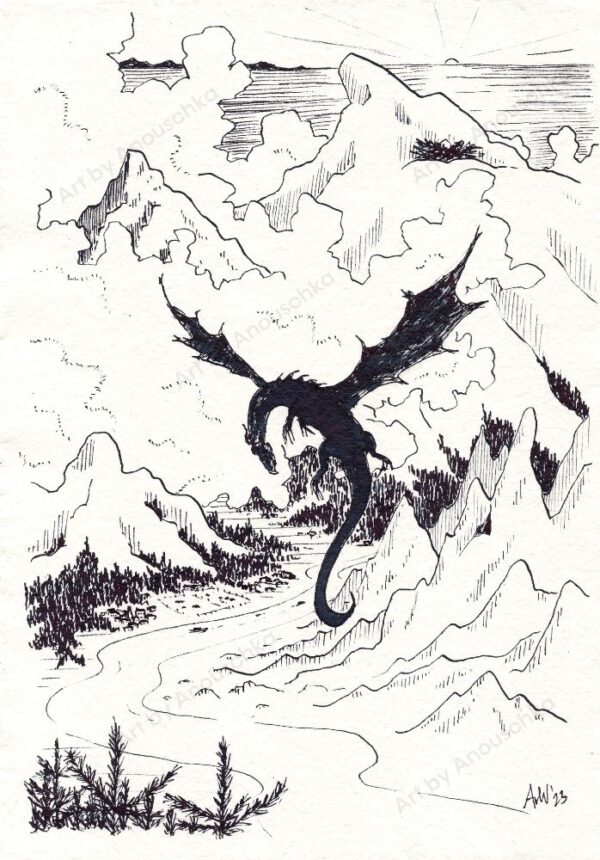 Dragon in Flight - Image 2