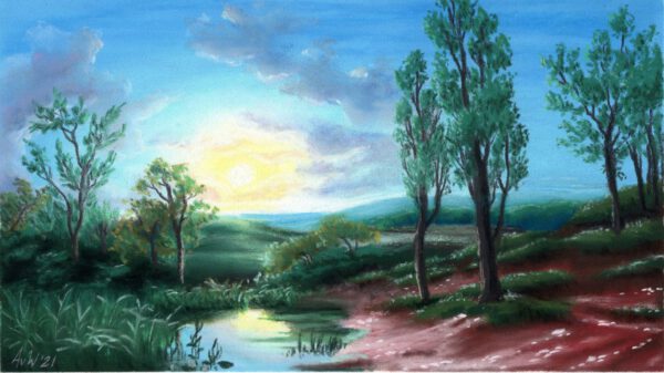 Custom landscape painting - Image 10
