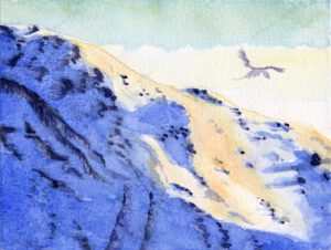 Dolomites Study with Dragon
