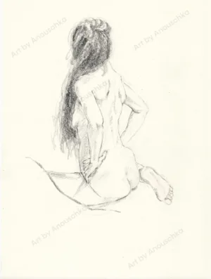 Untitled, Woman Seen From the Back